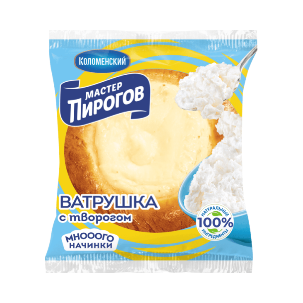 «Ватрушка» с творогом, 100 г