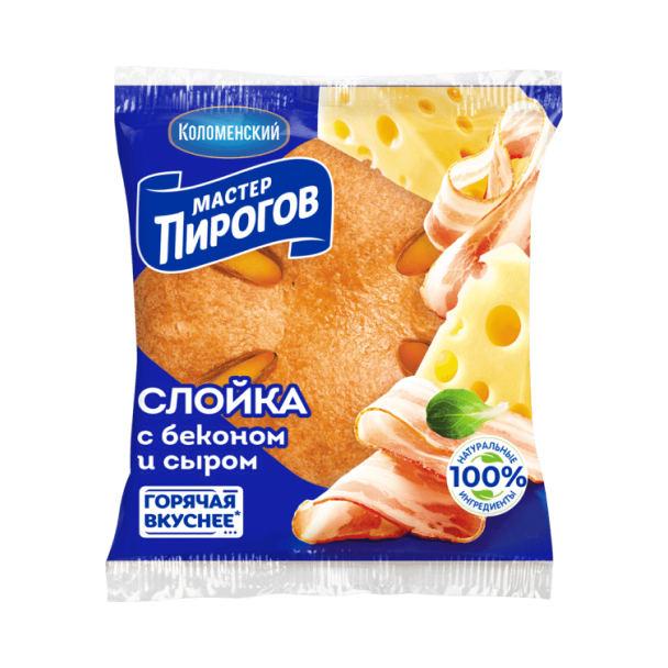 «Слойка» с беконом и сыром, 70 г