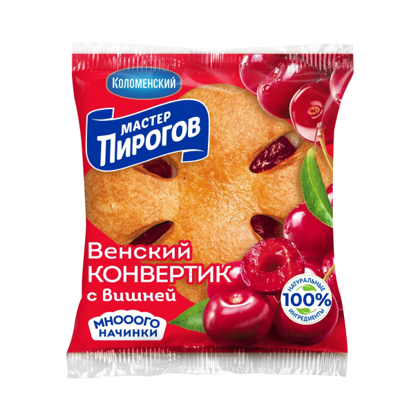«Венский конвертик» с вишневой начинкой, 70 г