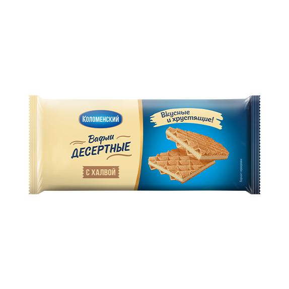 Вафли «Десертные» с халвой, 90 г