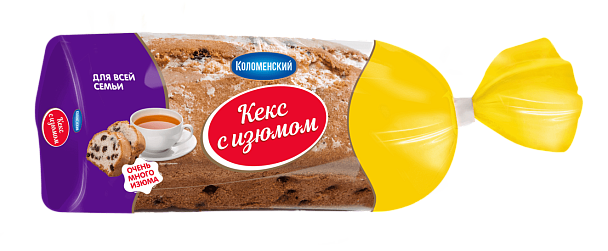 Кекс с изюмом, 400 г