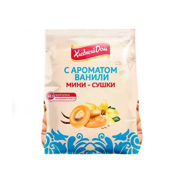 Мини-сушки с ароматом ванили, 180 г